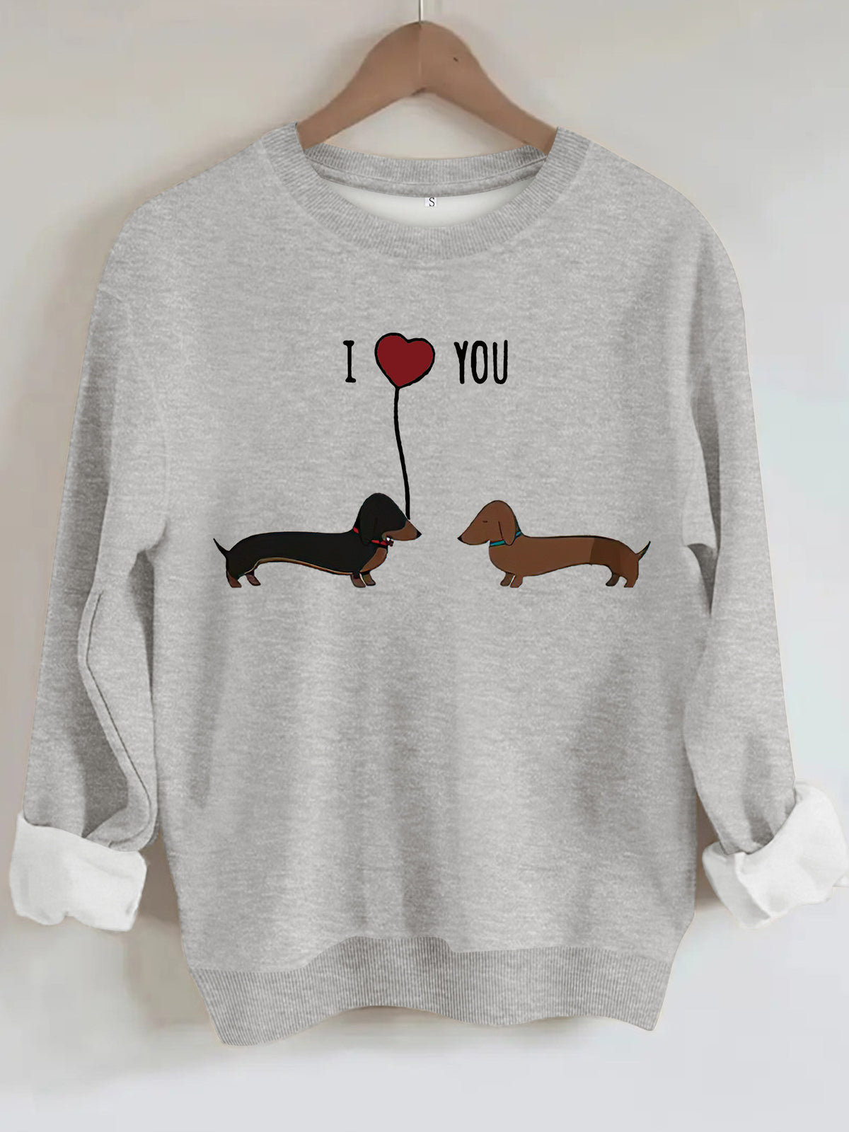 Two dog print hoodies